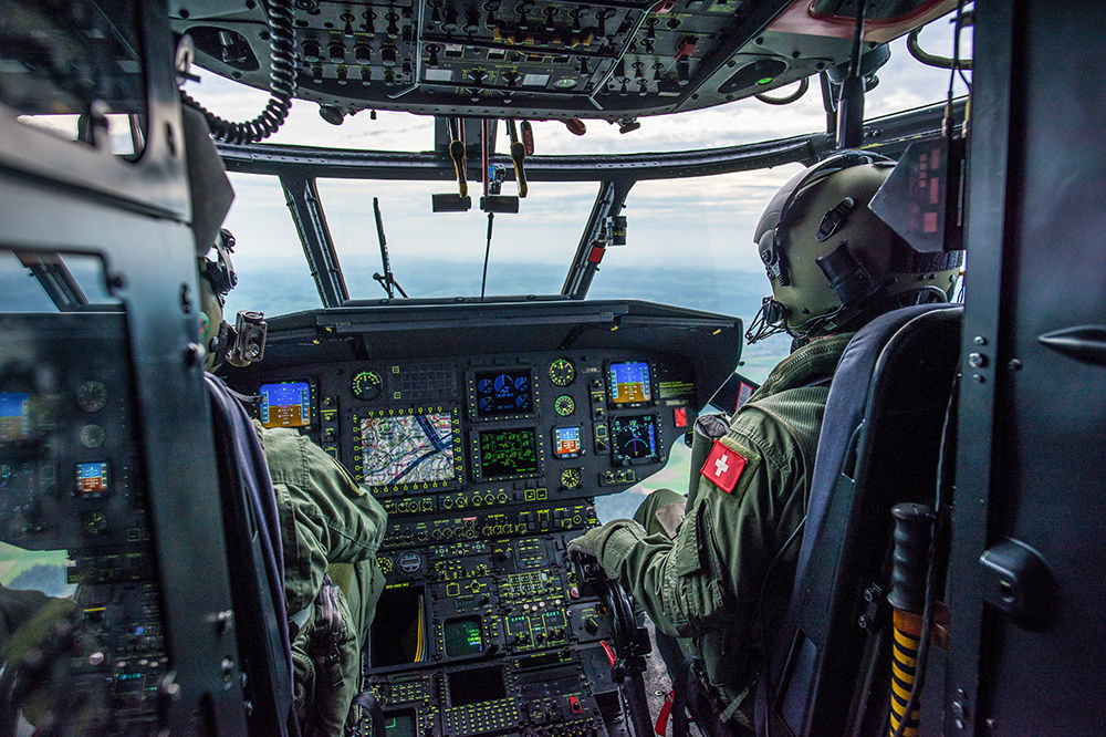 Cockpit Lufttransport