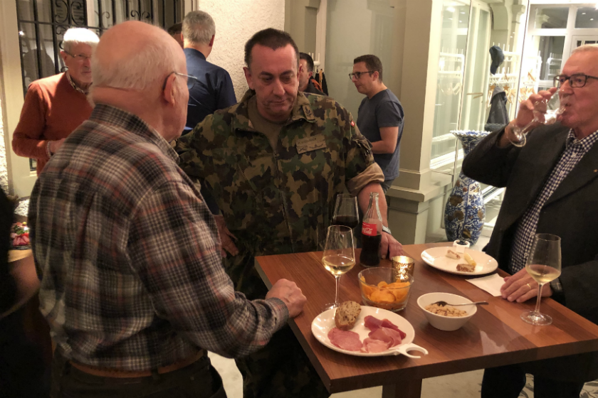 Div Wellinger im Gespräch Div Wellinger im Gespräch