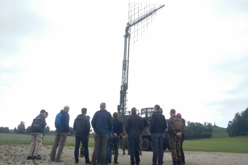 Truppenbesuch bei Übung der EKF anschl. Essen Bütschelegg