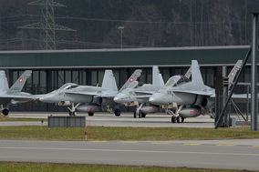 F/A-18 auf Flightline