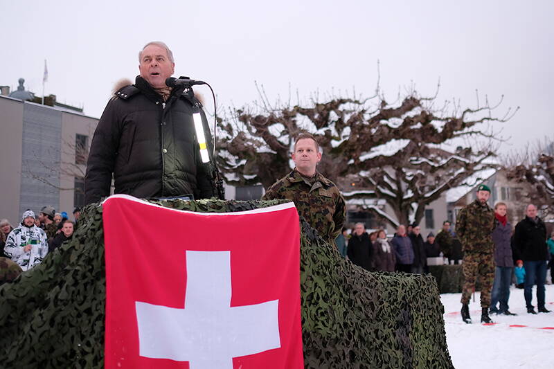 Ansprache von Ex-Bundesrat Adolf Ogi